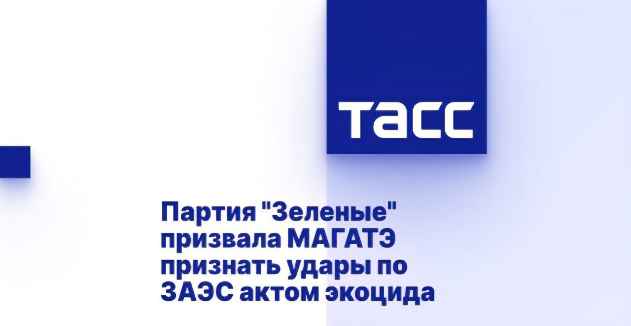 «ЗЕЛЁНЫЕ» Крыма призвали признать удары по Запорожской АЭС актом экоцида