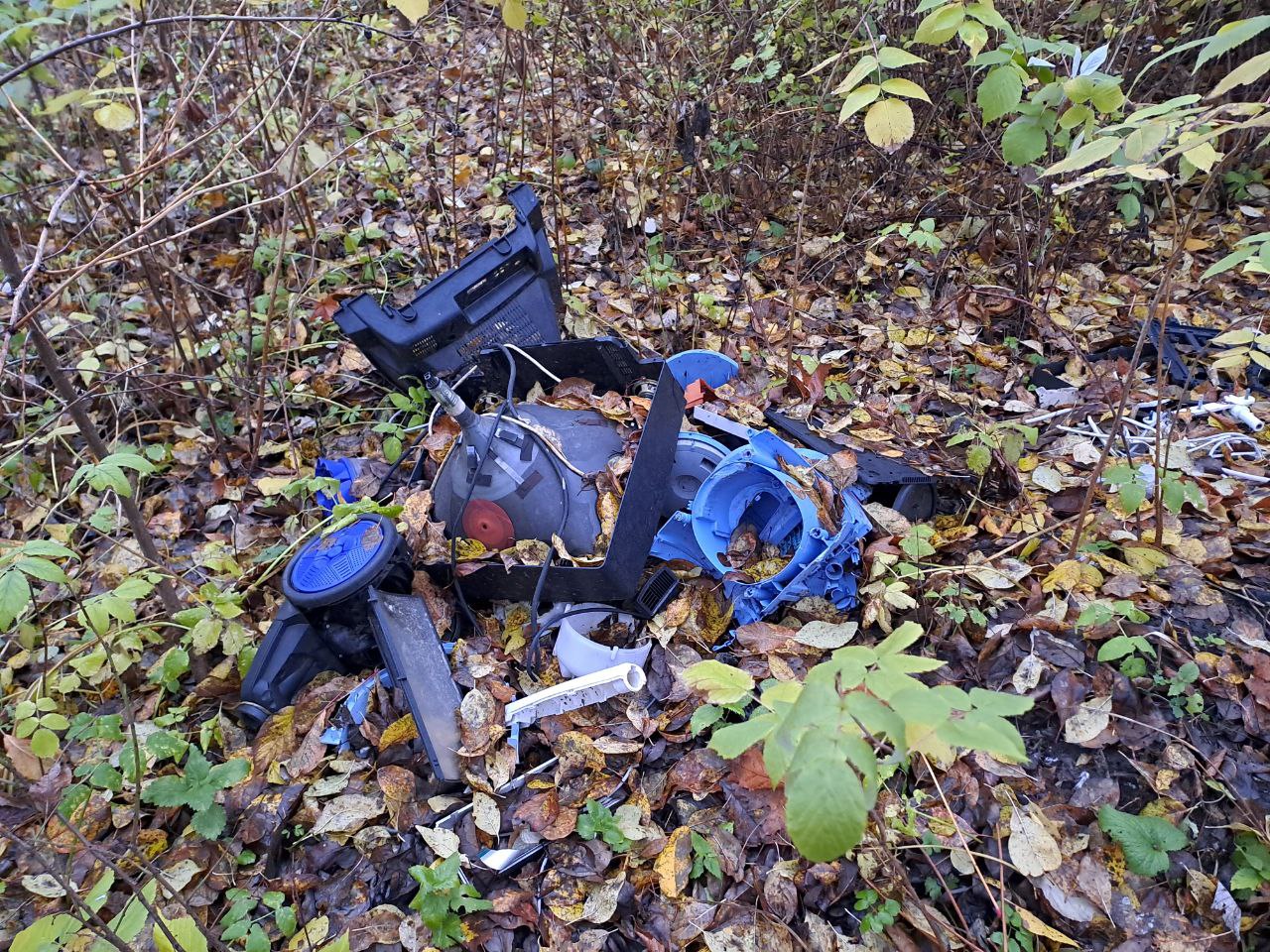 Свалку после чёрных утилизаторов электроники ликвидировали московские «ЗЕЛЁНЫЕ»