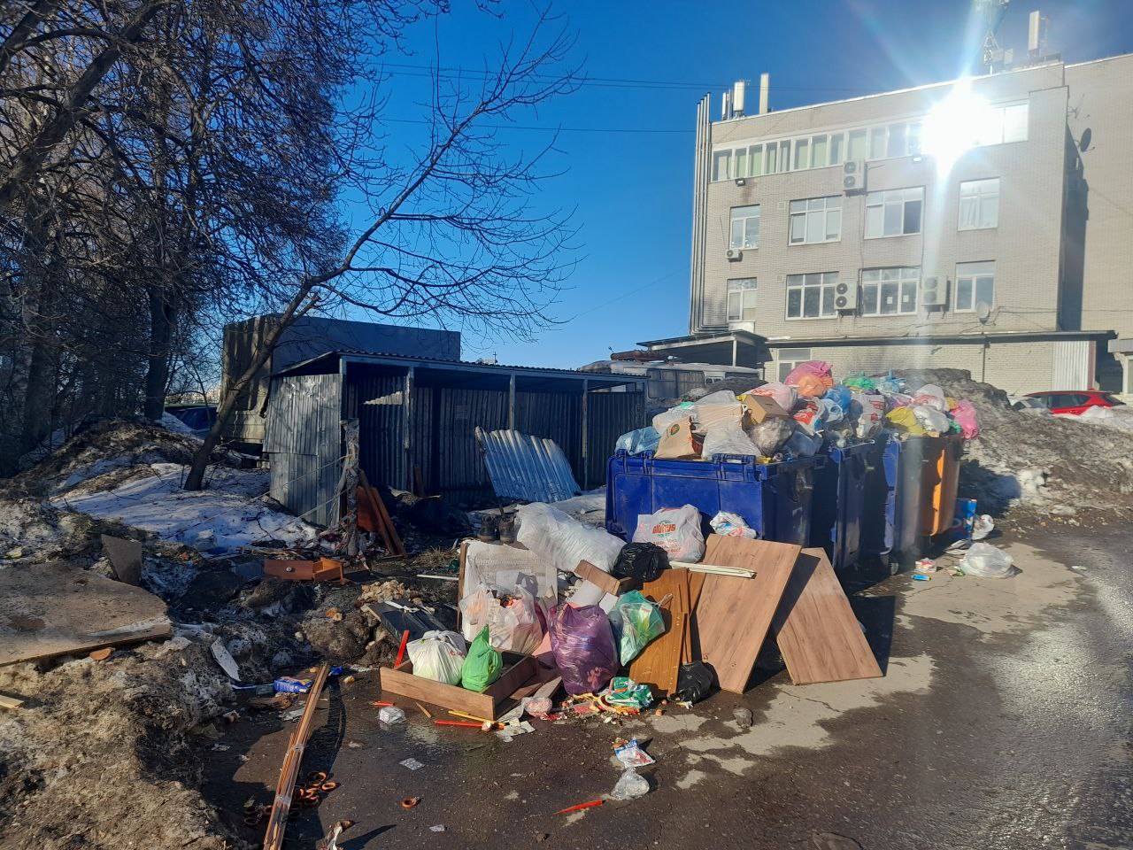 С требованием навести порядок на контейнерных площадках «ЗЕЛЁНЫЕ» обратились к главе Тулы