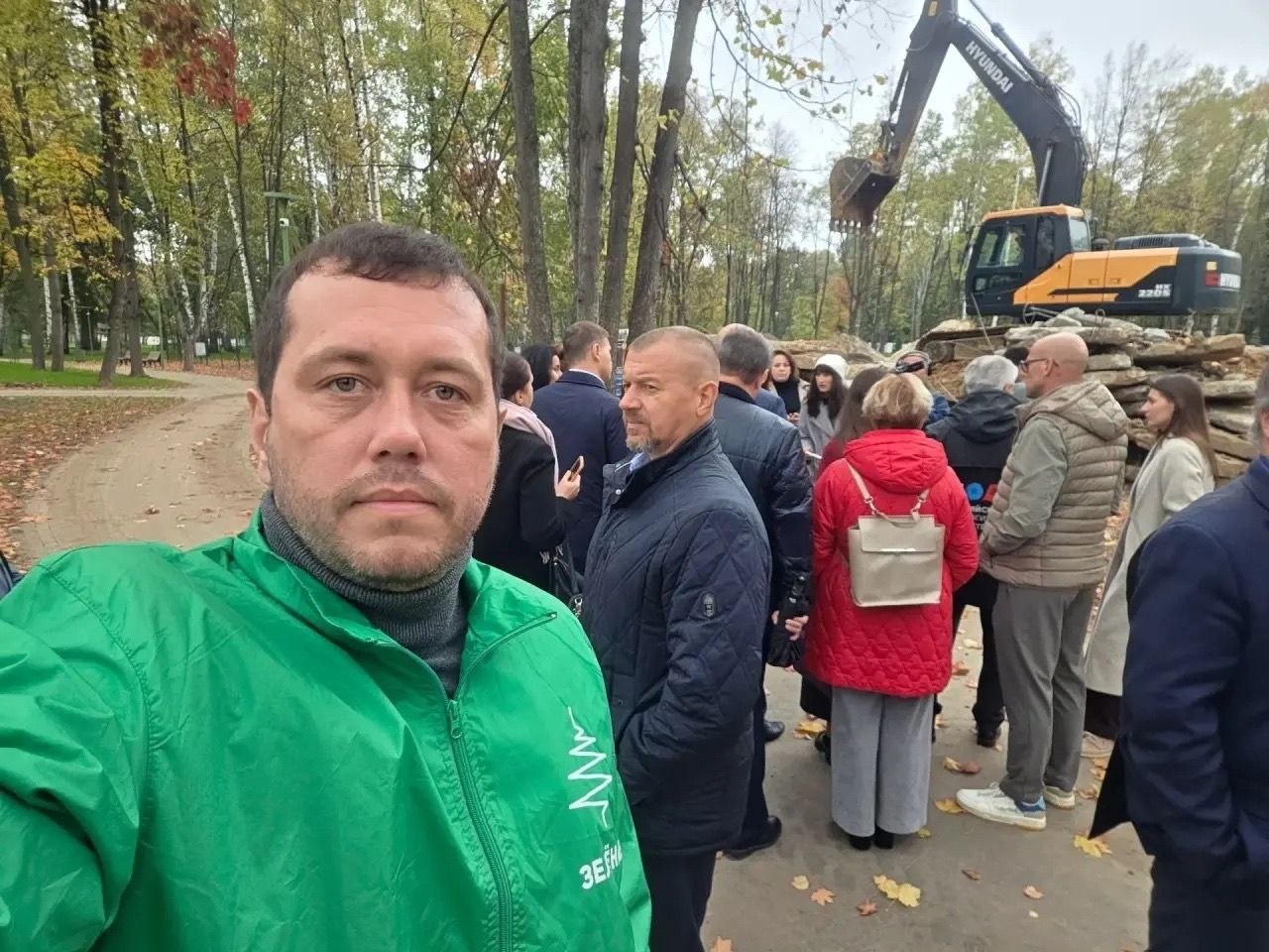 Первый этап благоустройства Центрального парка Рязани: «ЗЕЛЁНЫЕ» приняли участие в подведении итогов